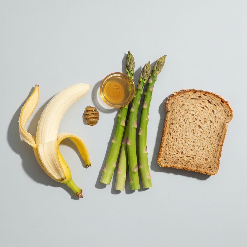 Natürliche Oligofruktose in Bananen und Honig